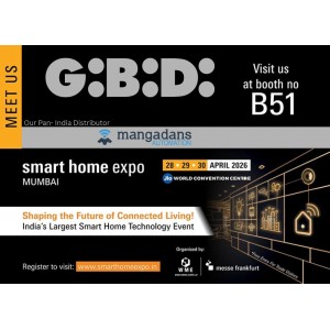 GIBIDI alla Smart Home Expo in India!